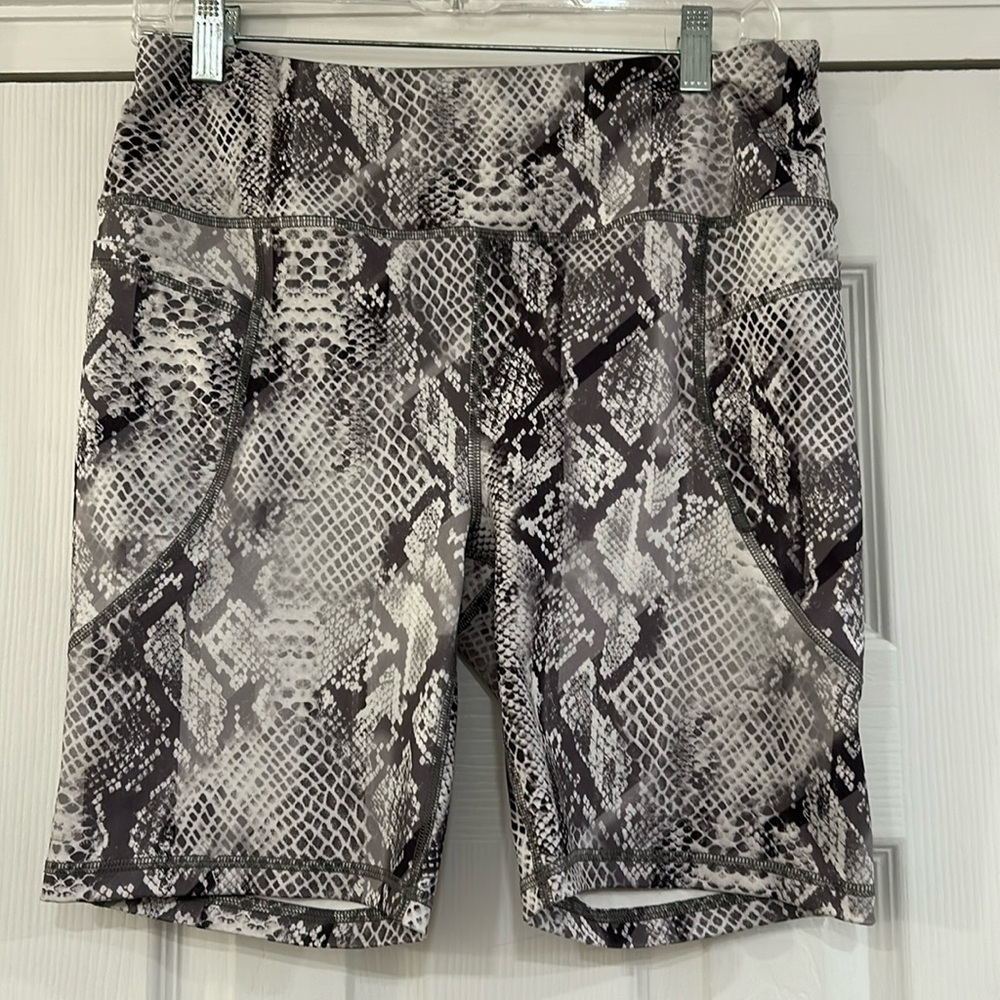 Bebe Sport‎ Snakeskin Biker Short
